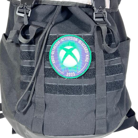 Xbox Microsoft Employee Exclusive Aurora Duffle Backpack w/ Patch Gamescom 2023 - Picture 6 of 11